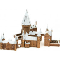 METAL EARTH 3D puzzle Harry Potter: Zasnežený Rokfortský hrad (ICONX)