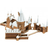 METAL EARTH 3D puzzle Harry Potter: Zasnežený Rokfortský hrad (ICONX)