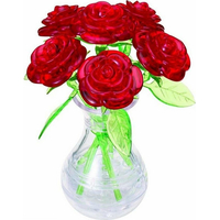 HCM KINZEL 3D Crystal puzzle Kytica ruží 47 dielikov