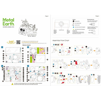 METAL EARTH 3D puzzle Apollo CSM s lunárnym modulom