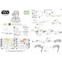 METAL EARTH 3D puzzle Star Wars: AT-M6