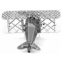 METAL EARTH 3D puzzle Dvojplošník Fokker D-VII