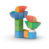 GEOMAG Magnetické kocky Magicube Shapes 25 kociek