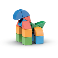 GEOMAG Magnetické kocky Magicube Shapes 25 kociek