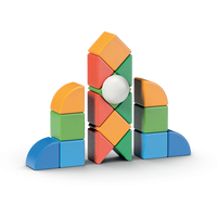 GEOMAG Magnetické kocky Magicube Shapes 25 kociek