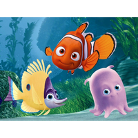 DINO Obrázkové kocky Hľadá sa Nemo, 12 kociek