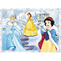 RAVENSBURGER Puzzle Disney: Princezné 4x100 dielikov