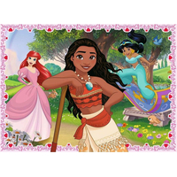 RAVENSBURGER Puzzle Disney: Princezné 4x100 dielikov