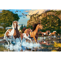 CASTORLAND Puzzle Konská ríša divov 1000 dielikov