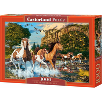 CASTORLAND Puzzle Konská ríša divov 1000 dielikov