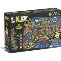 CLEMENTONI Puzzle MIXTERY Pirátsky poklad 300 dielikov
