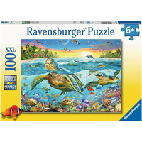 RAVENSBURGER Puzzle Morské korytnačky XXL 100 dielikov