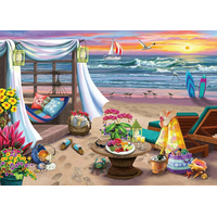 RAVENSBURGER Puzzle Na pláži Cabana XXL 500 dielikov