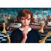 CLEMENTONI Puzzle Netflix: Dámsky gambit 1000 dielikov