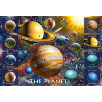 RAVENSBURGER Puzzle Planéty XXL 100 dielikov