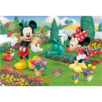 DINO Puzzle Pracovitá Minnie 2x77 dielikov