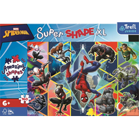 TREFL Puzzle Super Shape XL Spiderman: Pridaj sa 160 dielikov