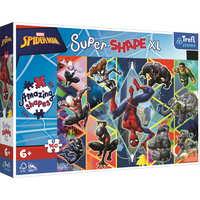 TREFL Puzzle Super Shape XL Spiderman: Pridaj sa 160 dielikov