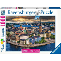 RAVENSBURGER Puzzle Štokholm, Švédsko 1000 dielikov