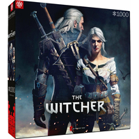 GOOD LOOT Puzzle Witcher - Geralt & Ciri 1000 dielikov