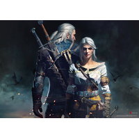 GOOD LOOT Puzzle Witcher - Geralt & Ciri 1000 dielikov