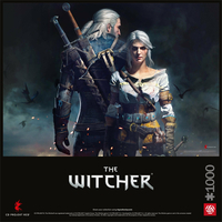 GOOD LOOT Puzzle Witcher - Geralt & Ciri 1000 dielikov
