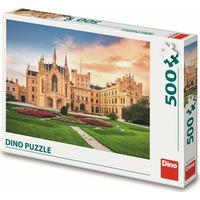 DINO Puzzle Zámok Chladničky 500 dielikov