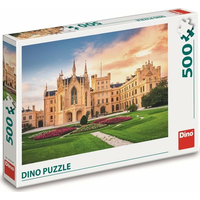 DINO Puzzle Zámok Chladničky 500 dielikov