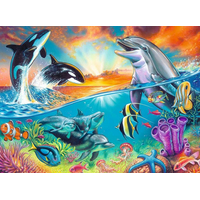 RAVENSBURGER Puzzle Život v oceáne XXL 200 dielikov