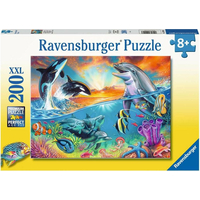 RAVENSBURGER Puzzle Život v oceáne XXL 200 dielikov