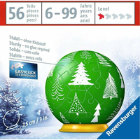 RAVENSBURGER Puzzleball Vianočné stromčeky 56 dielikov