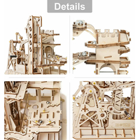 ROBOTIME Roker 3D drevené puzzle Guličková dráha: Climber 233 dielikov