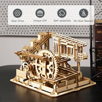 ROBOTIME Roker 3D drevené puzzle Guličková dráha: Climber 233 dielikov