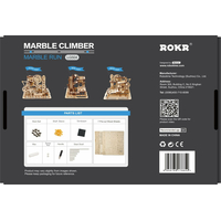 ROBOTIME Roker 3D drevené puzzle Guličková dráha: Climber 233 dielikov