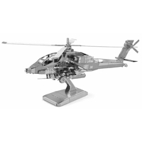 METAL EARTH 3D puzzle Vrtuľník AH-64 Apache