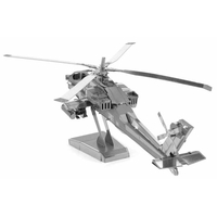 METAL EARTH 3D puzzle Vrtuľník AH-64 Apache
