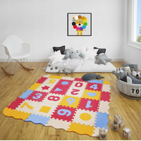 Matadi Penové puzzle Číslica a tvary (28x28)