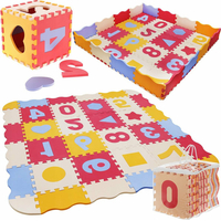 Matadi Penové puzzle Číslica a tvary (28x28)