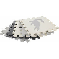 Matadi Penové puzzle šedé Dinosaury (28x28)