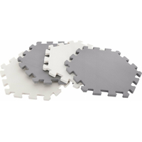 Matadi Penové puzzle Hexagon s okrajmi