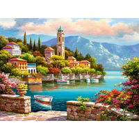 CASTORLAND Puzzle Prístav s hodinovou vežou 2000 dielikov