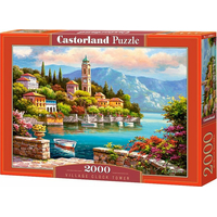 CASTORLAND Puzzle Prístav s hodinovou vežou 2000 dielikov