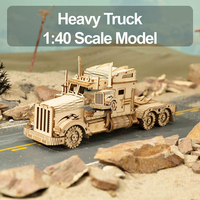 ROBOTIME Roker 3D drevené puzzle Heavy Truck 286 dielikov