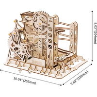 ROBOTIME Roker 3D drevené puzzle Guľôčková dráha: Explorer 260 dielikov