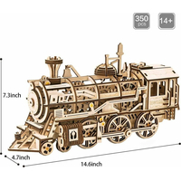 ROBOTIME Roker 3D drevené puzzle Lokomotíva 350 dielikov