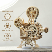 ROBOTIME Roker 3D drevené puzzle Mechanický filmový projektor 183 dielikov