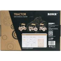 ROBOTIME Roker 3D drevené puzzle Traktor 135 dielikov