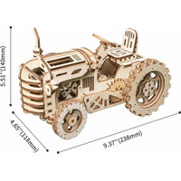 ROBOTIME Roker 3D drevené puzzle Traktor 135 dielikov