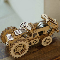 ROBOTIME Roker 3D drevené puzzle Traktor 135 dielikov