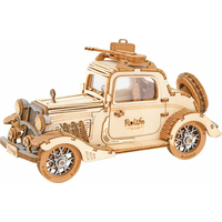 ROBOTIME Rolife 3D drevené puzzle Historický automobil 164 dielikov